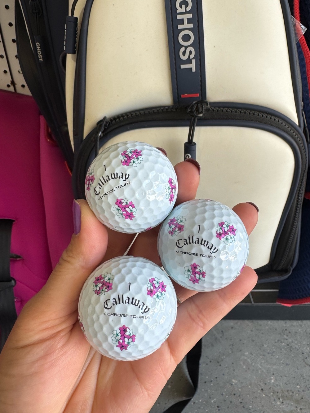 New! Authentic Callaway 3 Limited Edition Chrome Tour Golf Balls